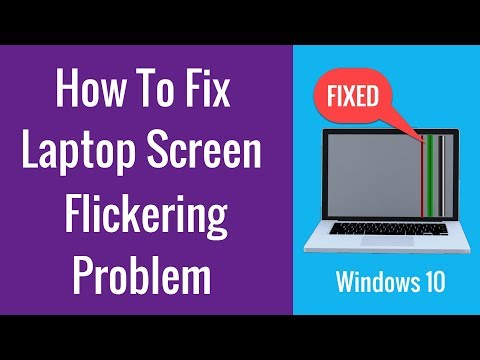 How to fix laptop screen flickering problem - Windows 10
