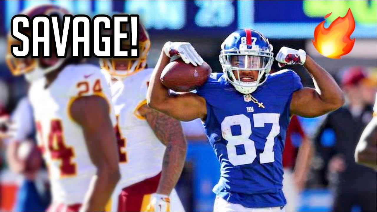 Sterling Shepard Somehow Holds on After Hospital Pass