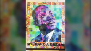 Time-Lapse Portrait Creation of Martin Luther King Jr. with Middle School Students
