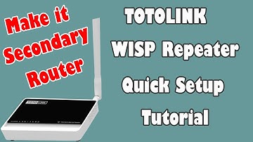 How to Connect Toto Link With other WiFi || Quick setup Tutorial