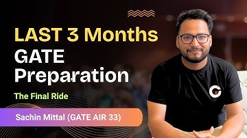 Last 3 Months GATE Preparation | A Reminder by GO Classes