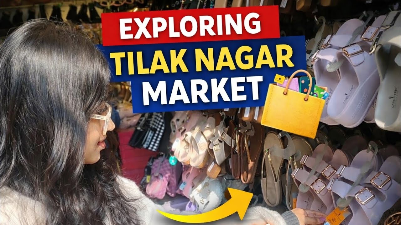 Tilak Nagar Market Walk 🛍️ | Exploring One of Delhi’s Markets