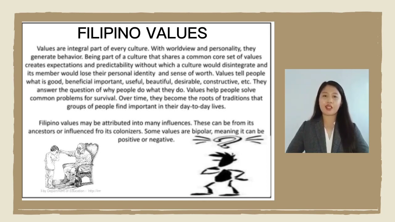 The Story of Father Anthony Hofstee, Filipino Values; Filipino Moral Ideal