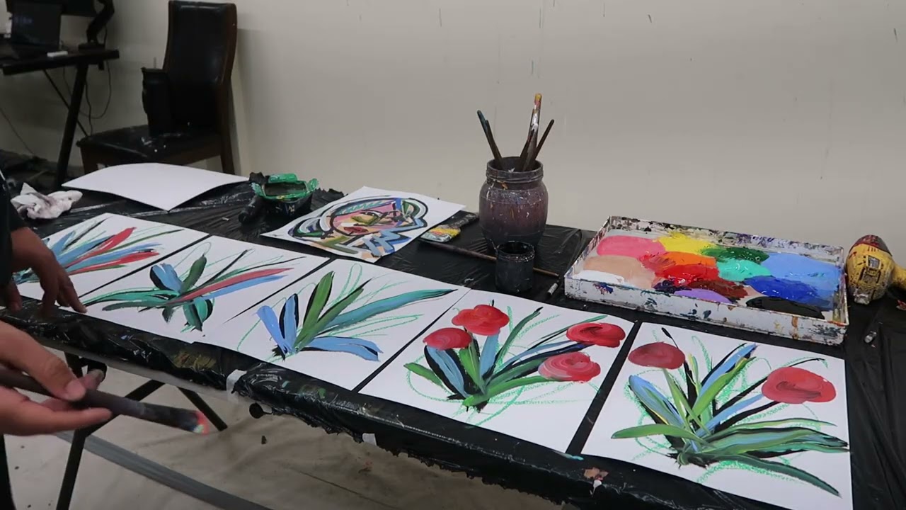 Как я заработал 100 долларов за 20 минут, рисуя цветы — продажа произведений искусства на eBay