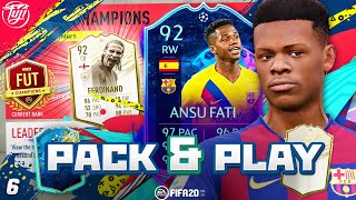 NEVER EXPECTED THIS!!! 92 ANSU FATI RTTF!!! PACK & PLAY ULTIMATE RTG #6 - FIFA 20 Ultimate Team