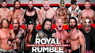 Watch the video to encounter epic royal rumble battle. game - wwe 2k20
don't forget like share and subscribe...