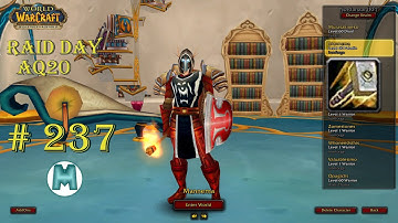 Turtle WoW [242] Paladin sat raidday zg aq20