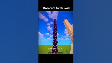 Minecraft Torch Logic: The Simplest Explanation