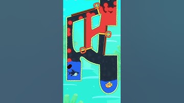 Save The Fish Game 🎏 Pull The Pin Game Level 281 #shorts #1mviralgaming