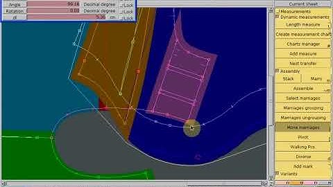 Các cách khớp mẫu trong Lectra Modaris