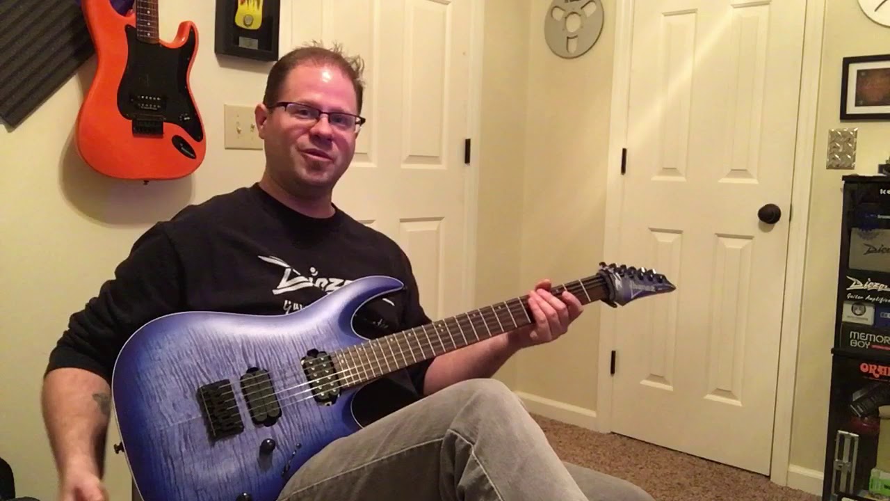 Ibanez RGA42FM Metal Tones Part 2 with Seymour Duncan Omega Pickup