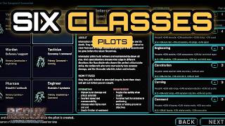 The six classes | Subspace: Redux Guide
