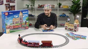 LEGO Disney Train and Station | Designer Video 71044