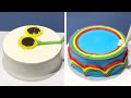 Most Satisfying Cake Decorating Ideas | How to Make Cake Decorating for Party | Colorful Cake Ideas