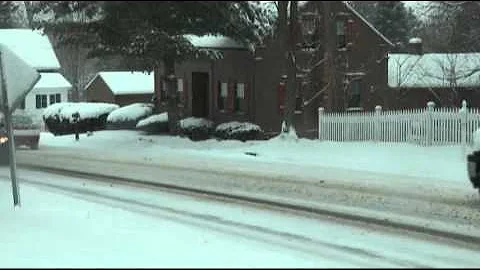 Raw Video: Busy Day for NH Snow Plows, Shovels