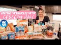 HUGE WEEKLY WW GROCERY HAUL FOR WEIGHT LOSS FROM WALMART!