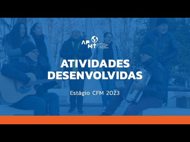 Estágio CFM 2023 - Atividades Desenvolvidas