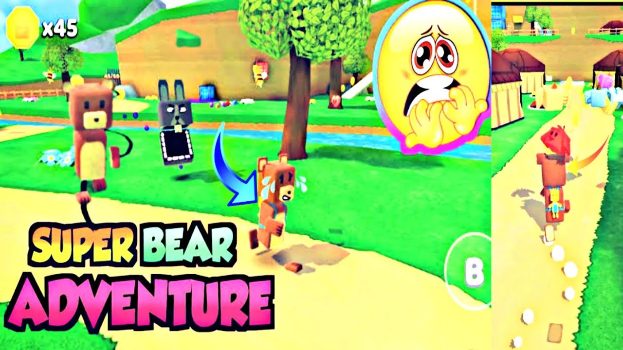 Super Bear Adventure mod apk playthrough part 1 