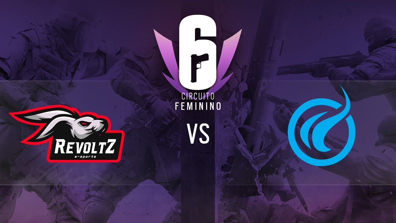 Circuito Feminino Rainbow Six - Semi Final 1 - RevoltZ vs NeoBlue - Rainbow Six Siege jogos friv