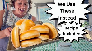 We Stopped Making Bread! This Homemade Hamburger Bun Recipe Does it All