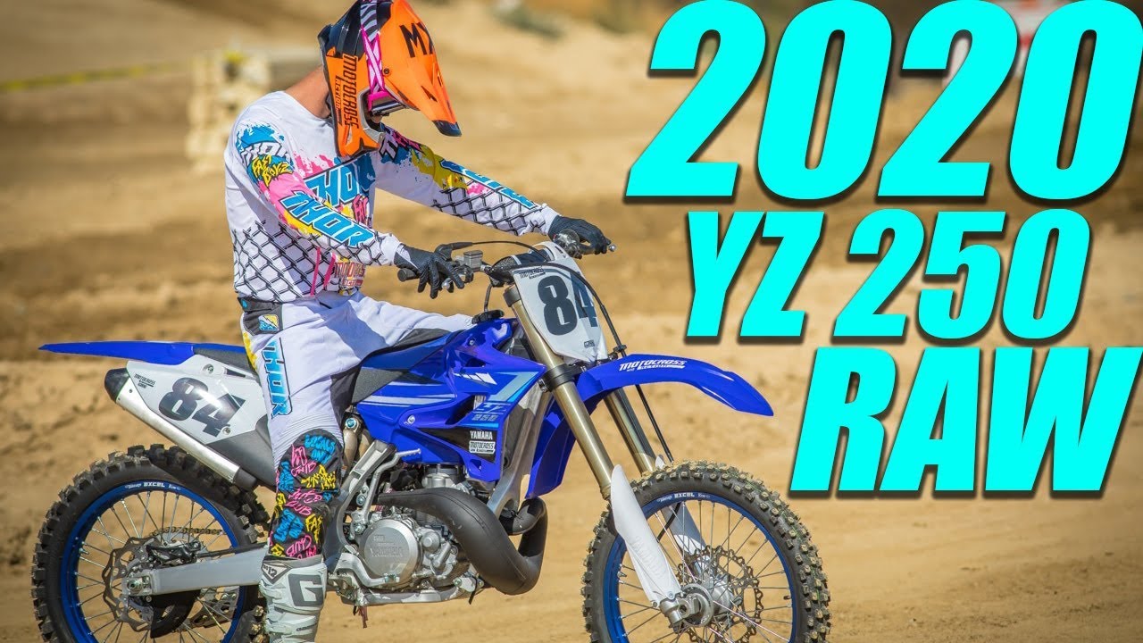 Vídeo Primeiro Teste Yamaha YZ250 2020 2 Tempos - Motocross Action