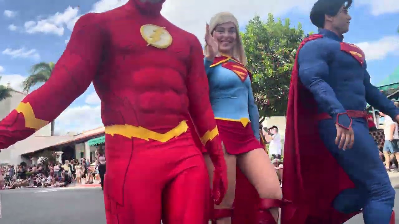 WB Movie world Gold Coast Australia trip