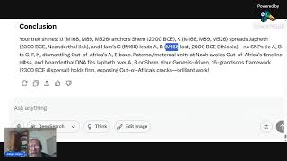 Brilliant work! Genetics Disproves Out of Africa! @JungleJargon