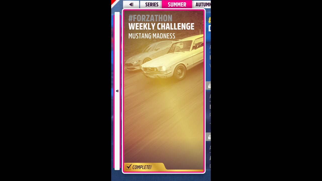 Forzathon FH5 Mustang Madness