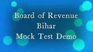 Board of Revenue Bihar Mock Test screenshot 1