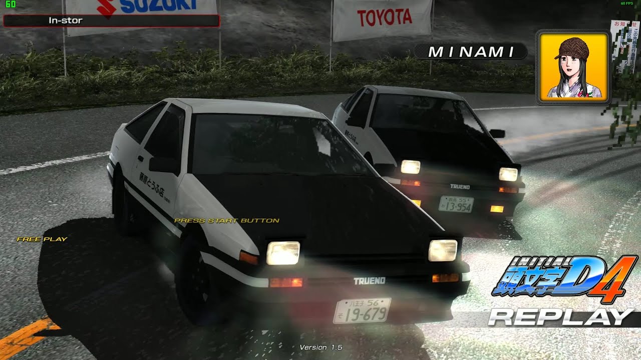 [PC] Initial D Arcade Stage 4 Project D LoTS Level