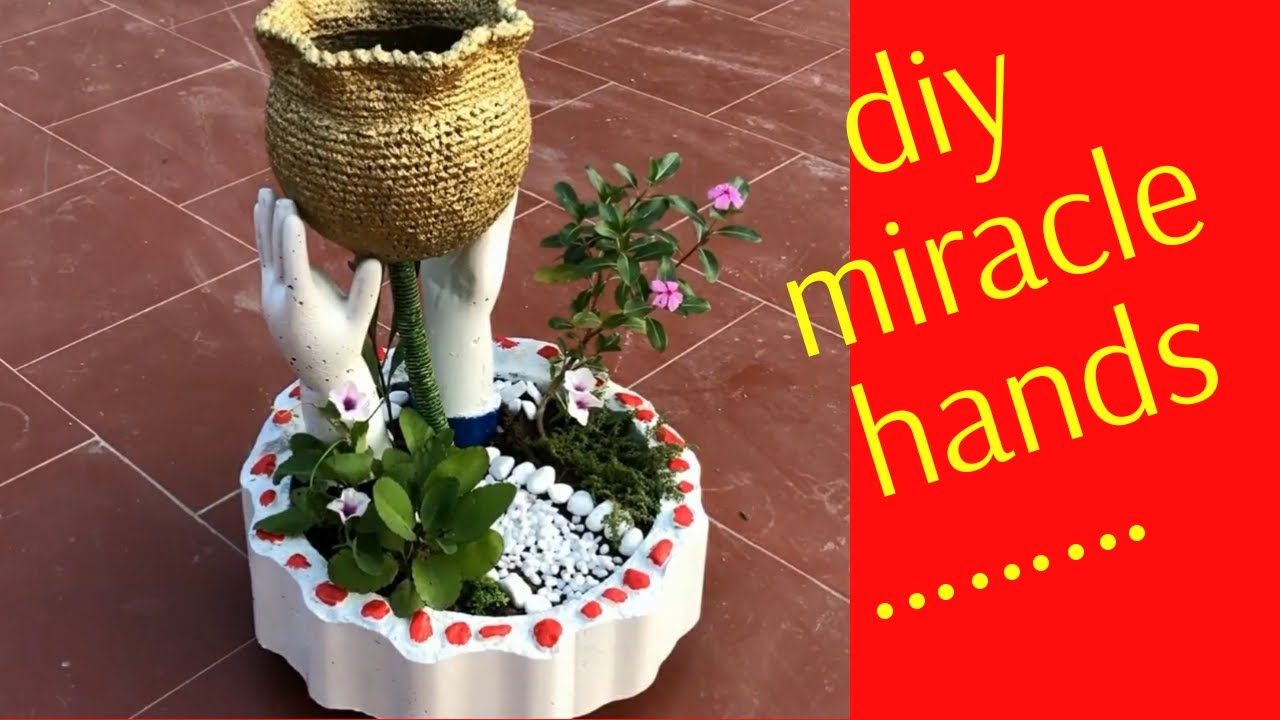 DIY home made miracle Hands simple and beautifull - YouTube