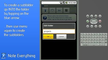 How To: Use subfolders (Note Everything)