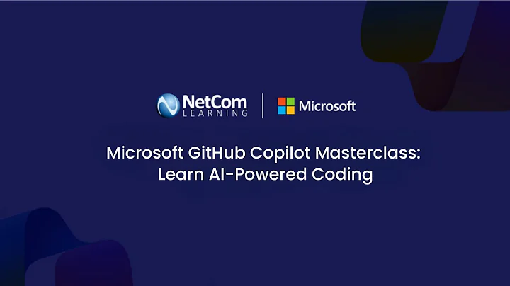 Microsoft GitHub Copilot Masterclass: Learn AI-Powered Coding