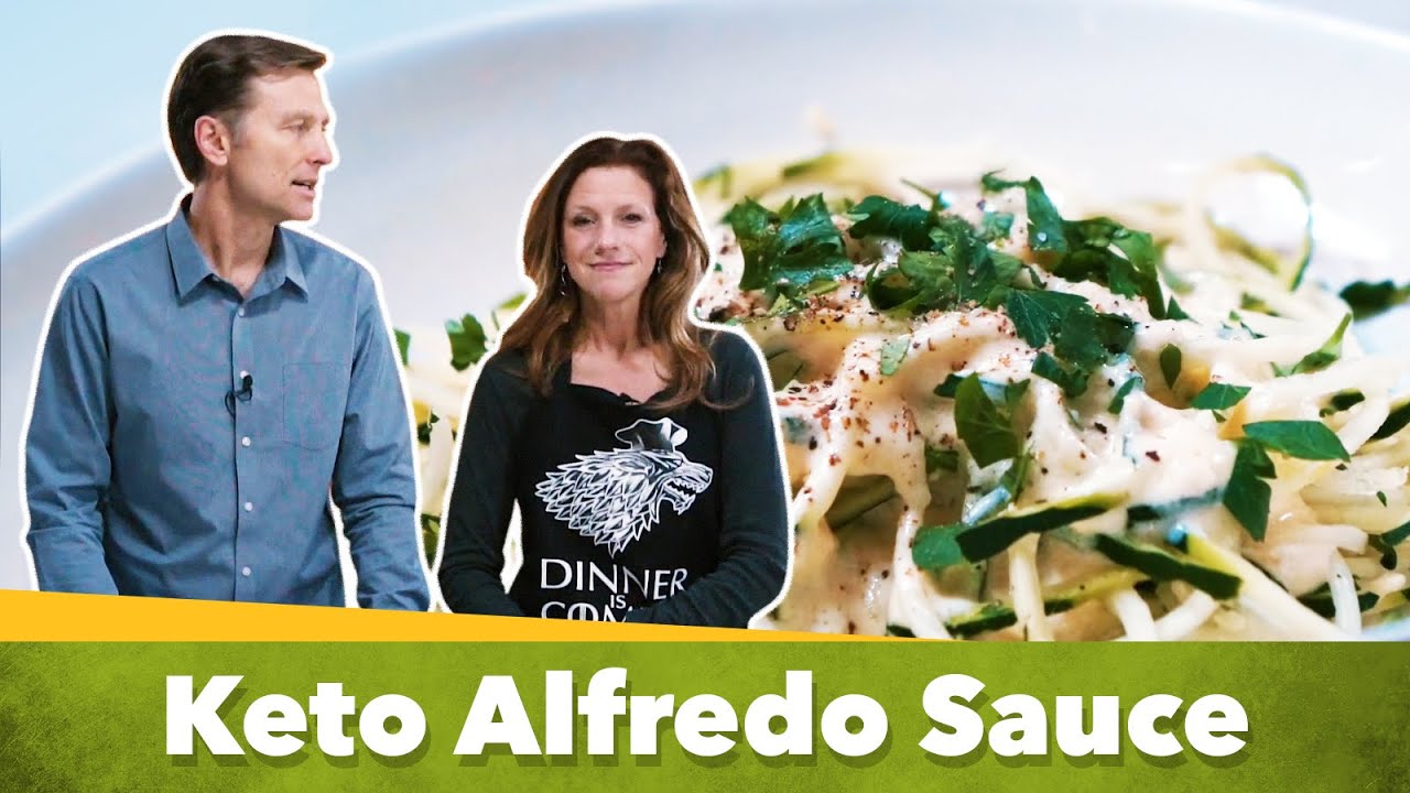 Keto Alfredo Sauce Recipe | Healthy Keto™ Dr. Berg
