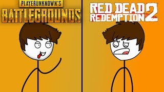 PUBG Gamers Vs Red Dead Dedemption 2 Gamers