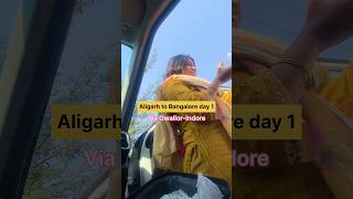 Road trip 🚙 | Aligarh to Bangalore by car 😍❤️ #trending