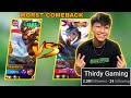 Sesshumaru Vs Thirdy Gaming | Supreme No.1 Vs Ultra FastHand Top Global Ling (Worst Comeback) | mlbb