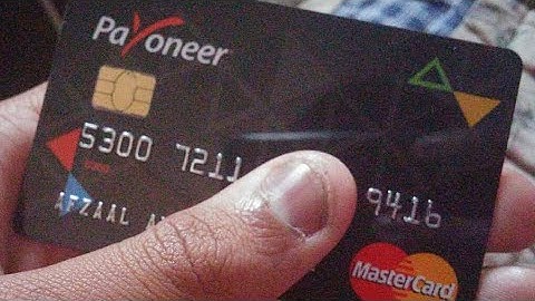 How to order payoneer mastercard in nepal/ 2019 method/Trick To Earnn