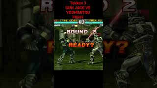 TEKKEN 3 GAMING GUN JACK VS YOSHIMITSU FIGHT #viralshots #tranding #tekken7