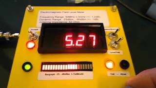 Miernik Pola Elektromagnetycznego, część 3/ EMF Meter, part 3 DIY