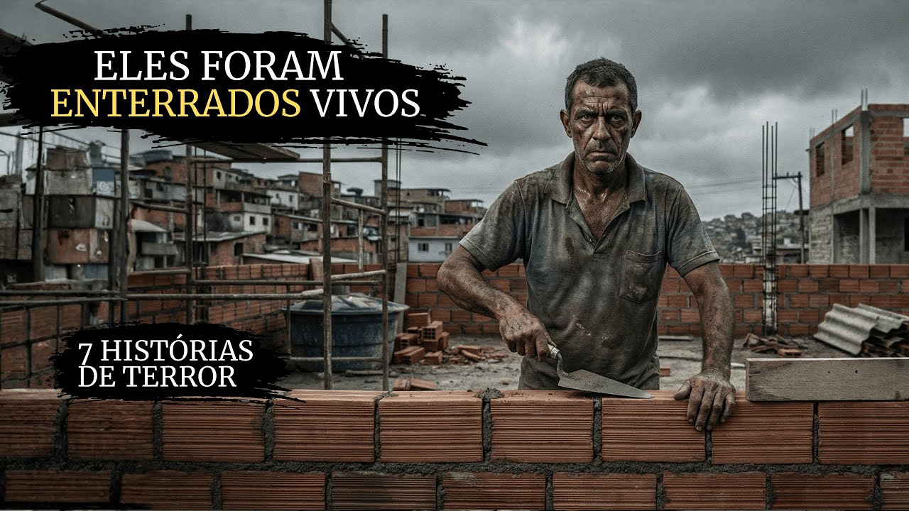 RELATOS DE PEDREIROS: O HORROR ESCONDIDO SOB O CONCRETO