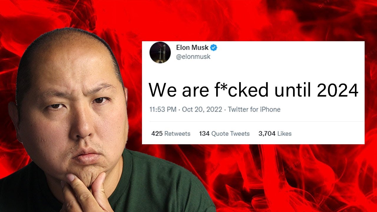 Global Recession Lasting until 2024 According to Elon Musk YouTube