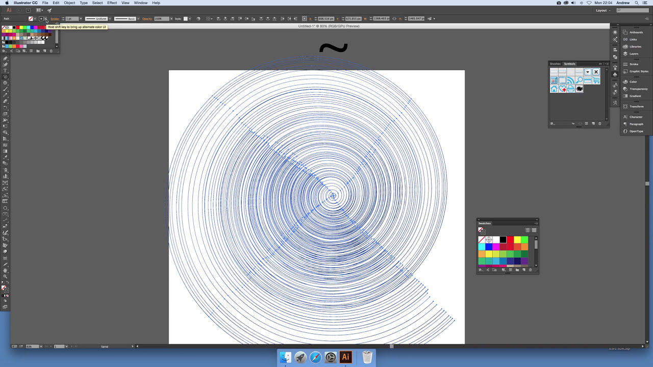 how to make tilde in illustrator how to make tilde in illustrator