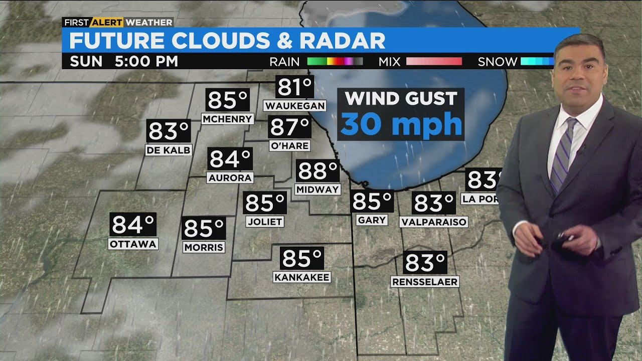 Chicago First Alert Weather: The big weekend warmup - YouTube