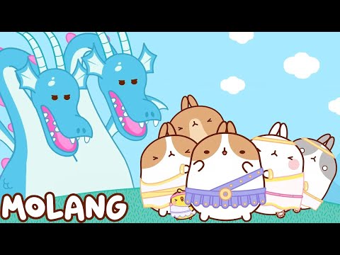 ヘラクレス | Molang & Piu Piu シーズン4 | Funny Cartoons For Kids