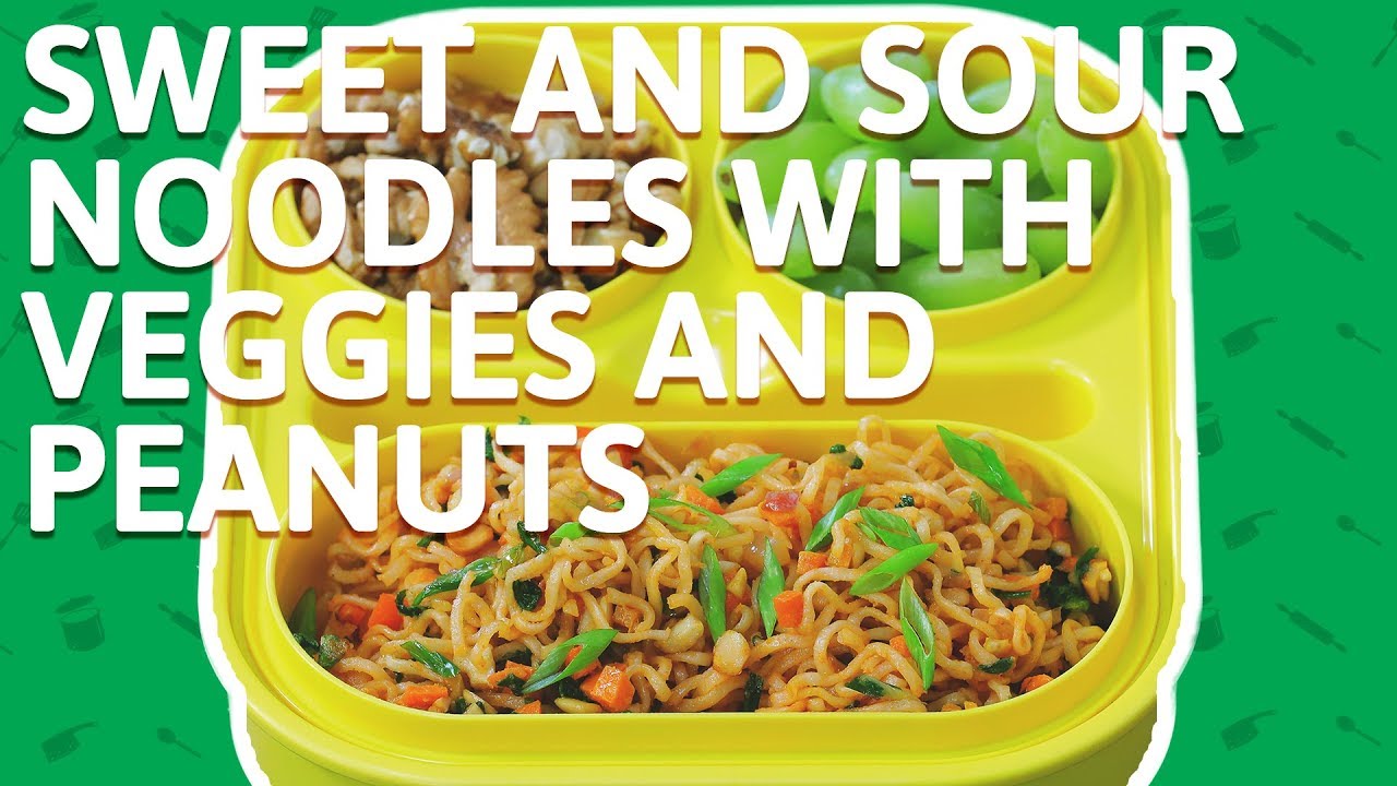 Veg Noodles Recipe Sweet And Sour Vegetable Noodles Chinese Recipe For Kids Tiffin Box Youtube