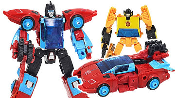 Transformers Generations Legacy Deluxe Autobot Pointblank & Autobot Peacemaker! | DuDuPopTOY