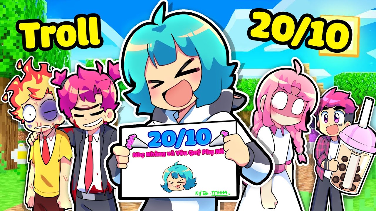 Yummie TROLL Hiha Aut Ngày 20 Tháng 10 Trong Minecraft 🤣🤩