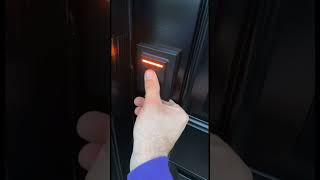 HALO TOUCH BIOMETRIC DEADBOLT ENTRY IS THE FYOOCHEEERRR Change my mind 😂🤯 #Shorts