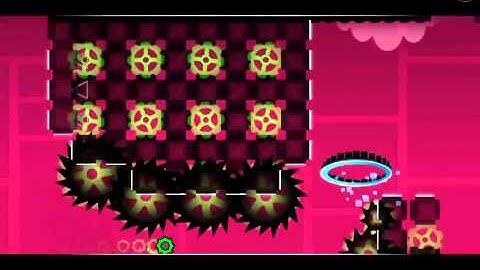 Geometry Dash | Level 11 | Clutterfunk (All Coins)